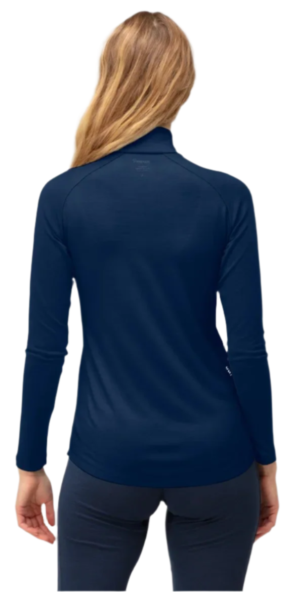 femund pureUll Zip Neck - Long Sleeve - Women's