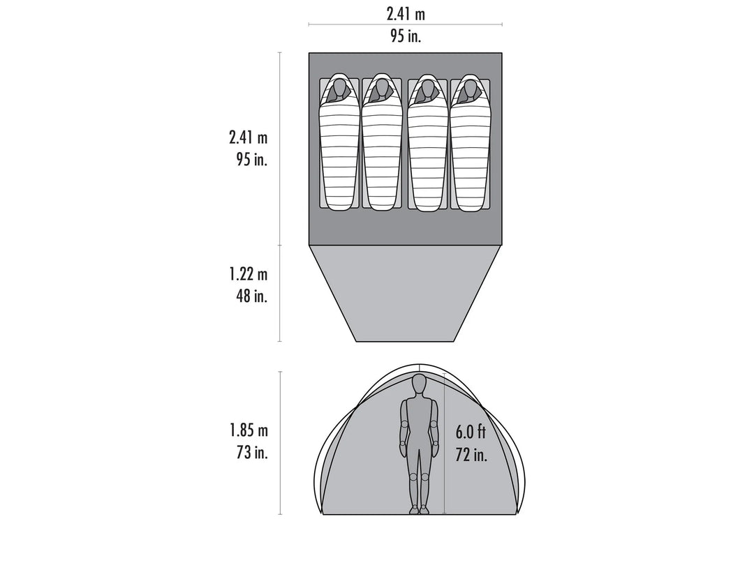 Habitude 4 Tent