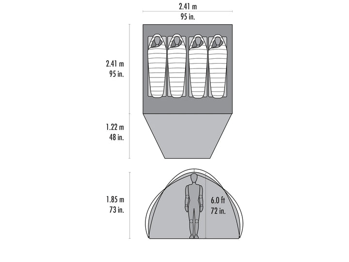 Habitude 4 Tent