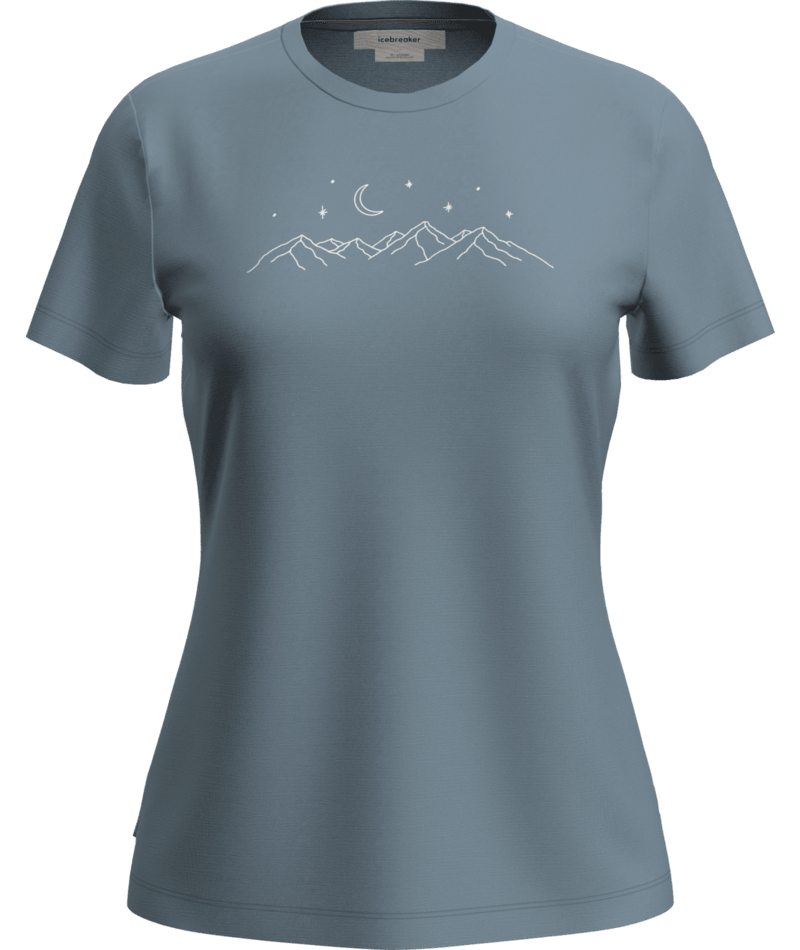Merino 150 Tech Lite Sparkling Stars Shirt - Short Sleeve - Women's