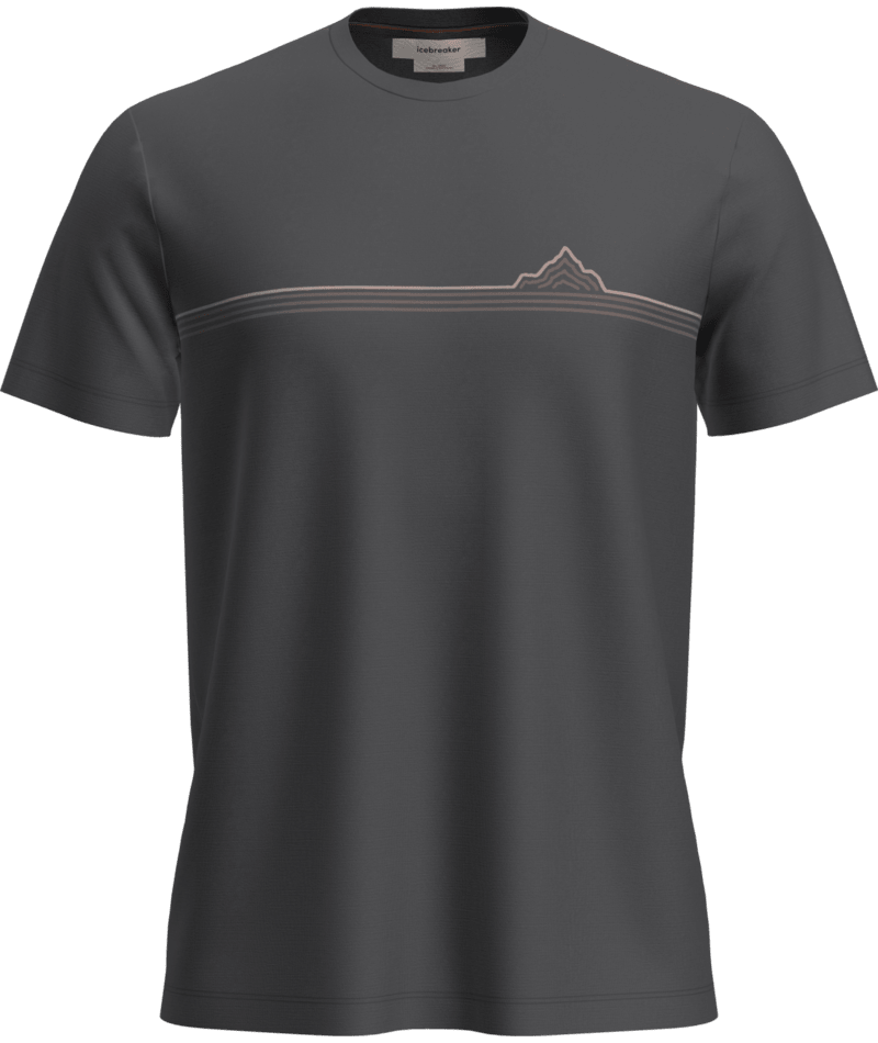 Merino 150 Tech Lite Range Stripes Shirt - Short Sleeve - Men's