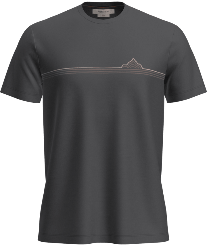 Merino 150 Tech Lite Range Stripes Shirt - Short Sleeve - Men's