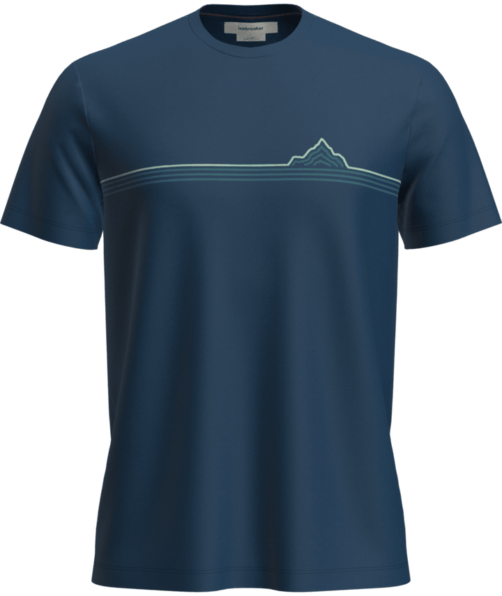 Merino 150 Tech Lite Range Stripes Shirt - Short Sleeve - Men's