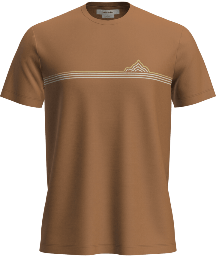 Merino 150 Tech Lite Range Stripes Shirt - Short Sleeve - Men's