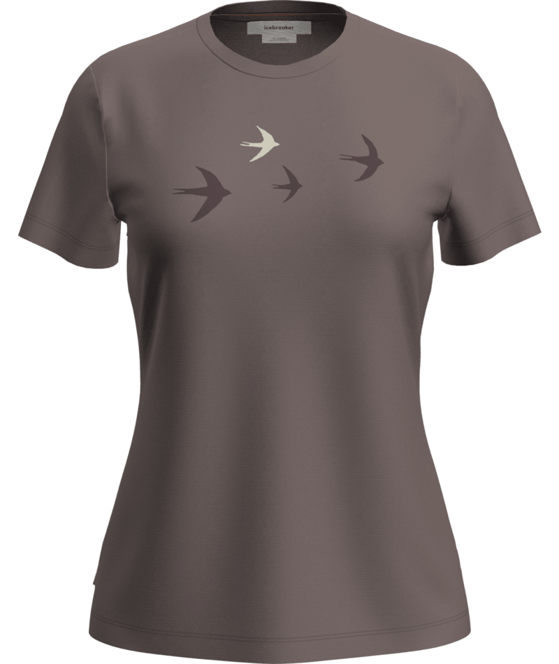 Merino 150 Tech Lite Bird Transit Shirt - Short Sleeve - Women's