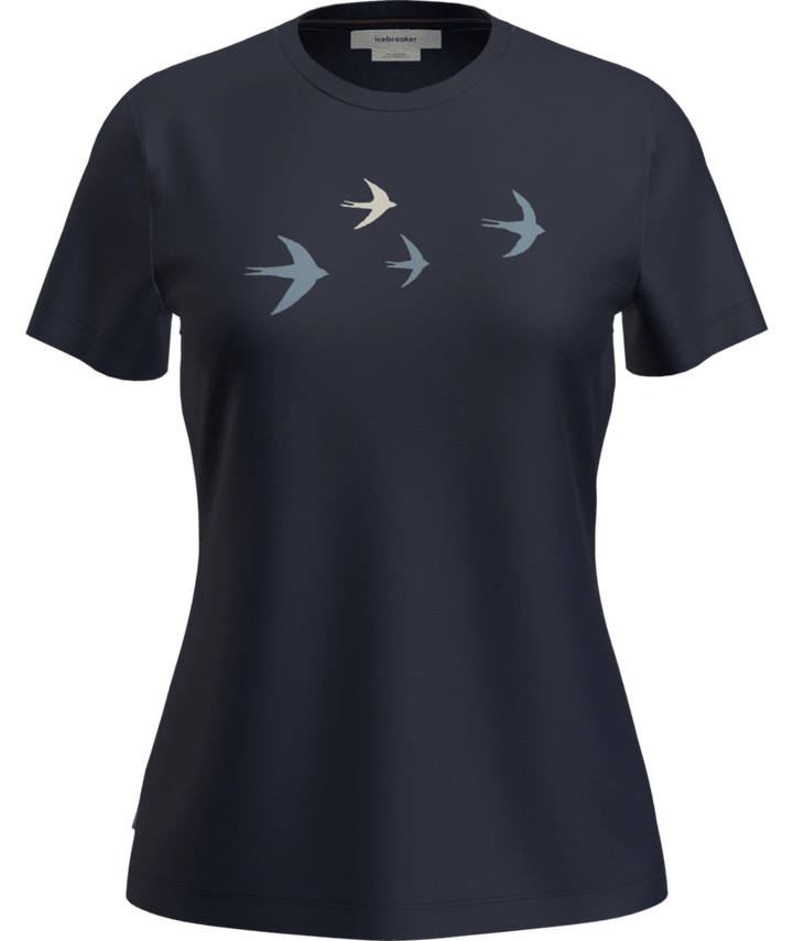Merino 150 Tech Lite Bird Transit Shirt - Short Sleeve - Women's