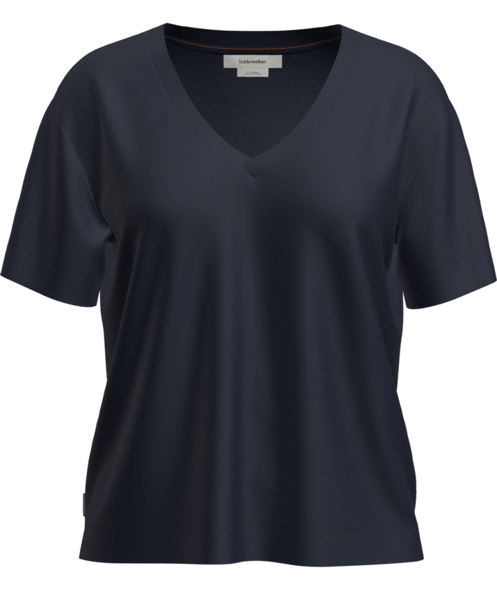 Merino 150 Tech Lite Relaxed V Neck Shirt - Short Sleeve - Women's