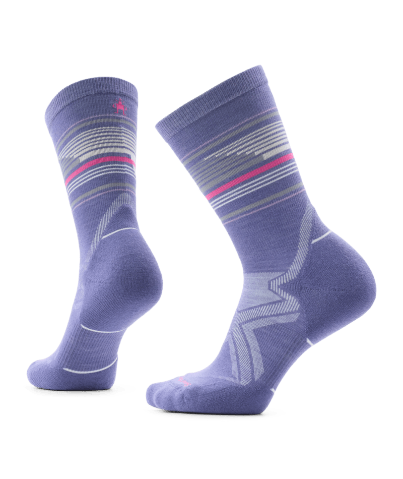 Run Cold Weather Targeted Cushion Glow Track Crew Socks - Women's
