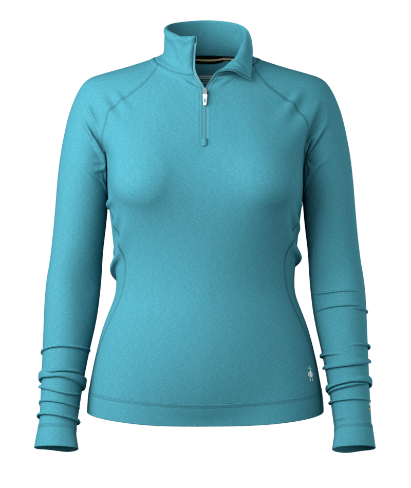Classic Thermal Merino Base Layer Zip Neck - Long Sleeve - Women's