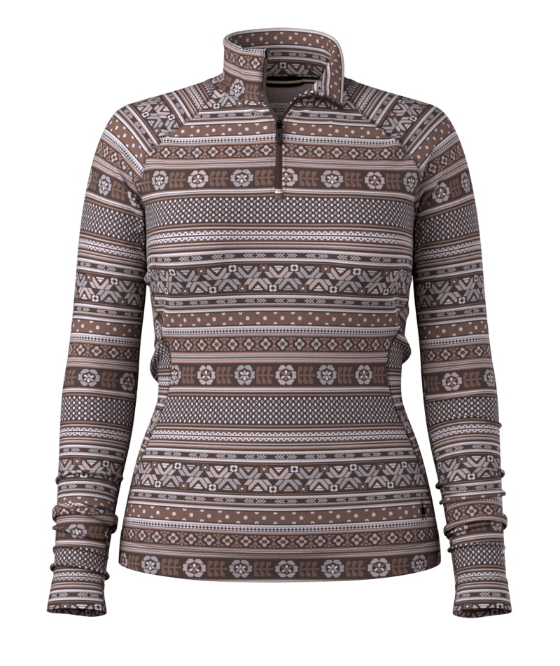 Classic Thermal Merino Base Layer Zip Neck - Long Sleeve - Women's