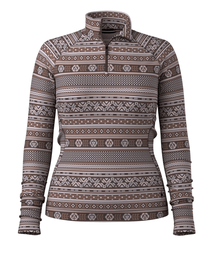 Classic Thermal Merino Base Layer Zip Neck - Long Sleeve - Women's