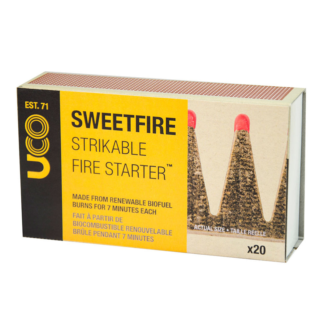 Stormproof Sweetfire Strikable Matches - 20 Pack