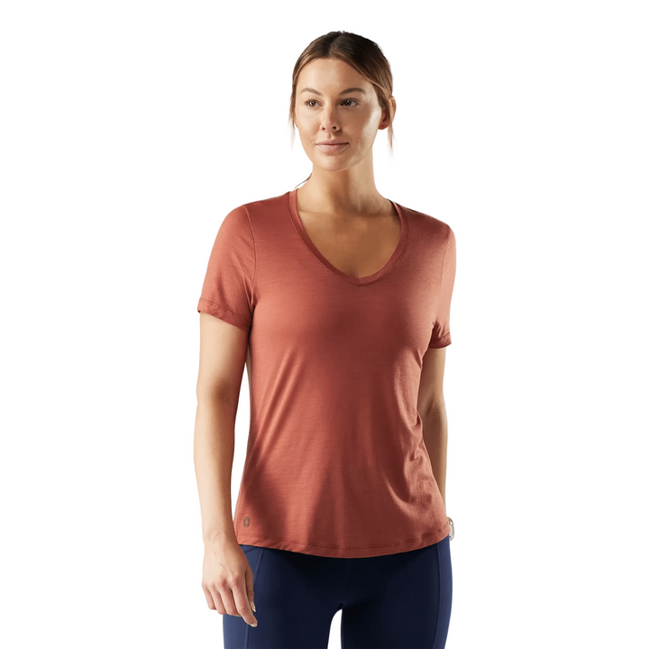 Active Ultralite V-Neck Shirt - Short Sleeve - Women's