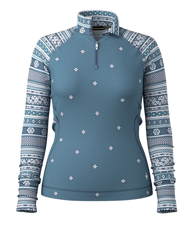 Classic Thermal Merino Base Layer Zip Neck - Long Sleeve - Women's