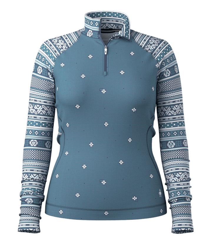 Classic Thermal Merino Base Layer Zip Neck - Long Sleeve - Women's