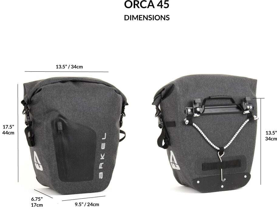 Orca Panniers (Pair) - 45 L