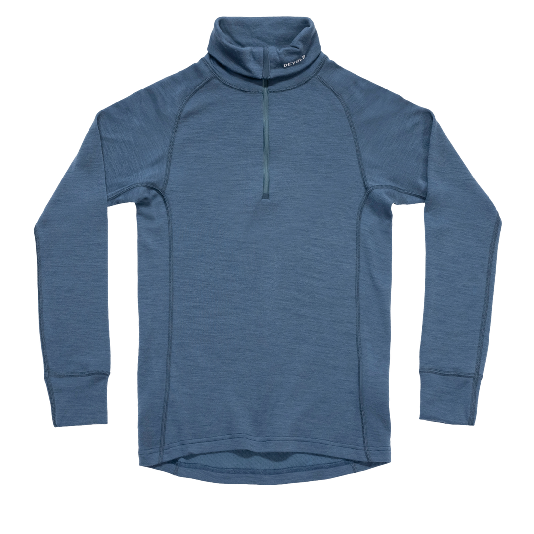Duo Active Merino 205 Zip Neck Shirt - Long Sleeve - Men's