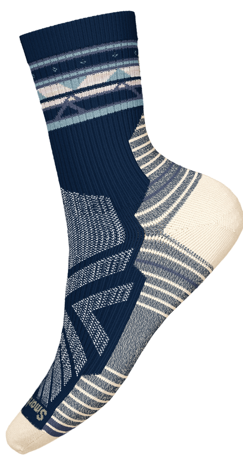 Hike Light Cushion Zig Zag Valley Mid Crew Socks - Women's