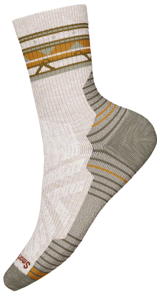 Hike Light Cushion Zig Zag Valley Mid Crew Socks - Women's