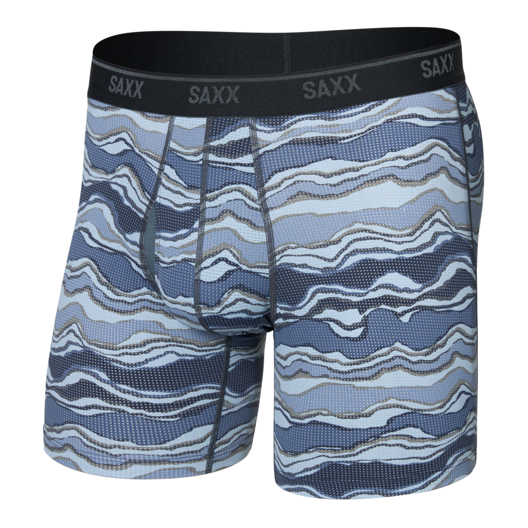 Quest Quick-Dry Mesh Boxer Brief with Fly - Men's