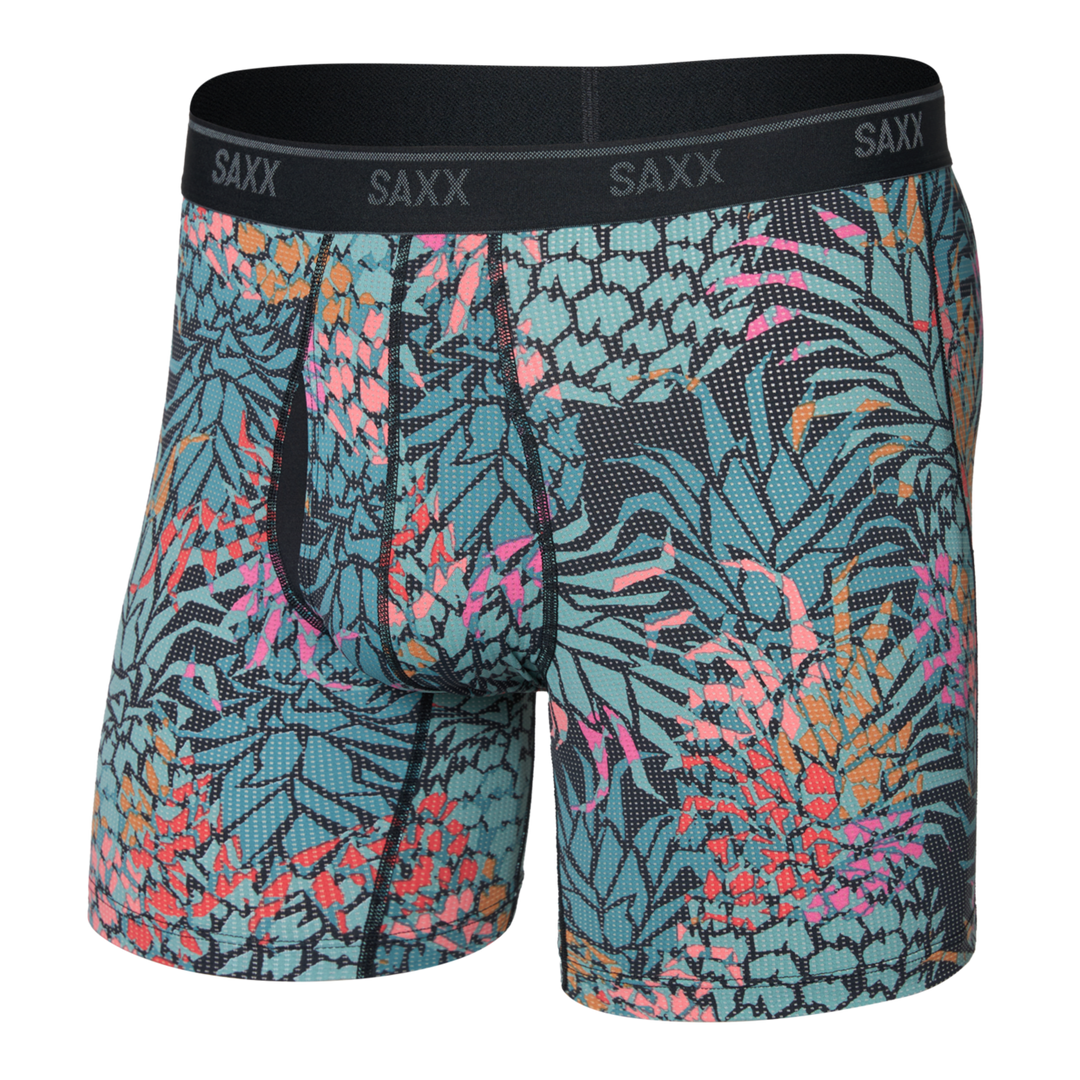 Quest Quick-Dry Mesh Boxer Brief with Fly - Men's