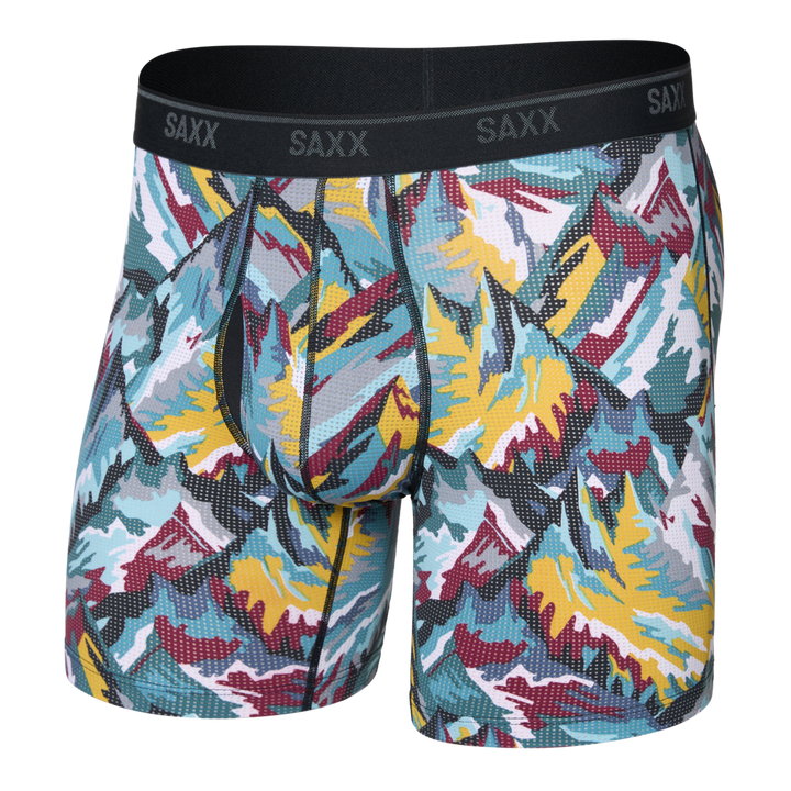 Quest Quick-Dry Mesh Boxer Brief with Fly - Men's