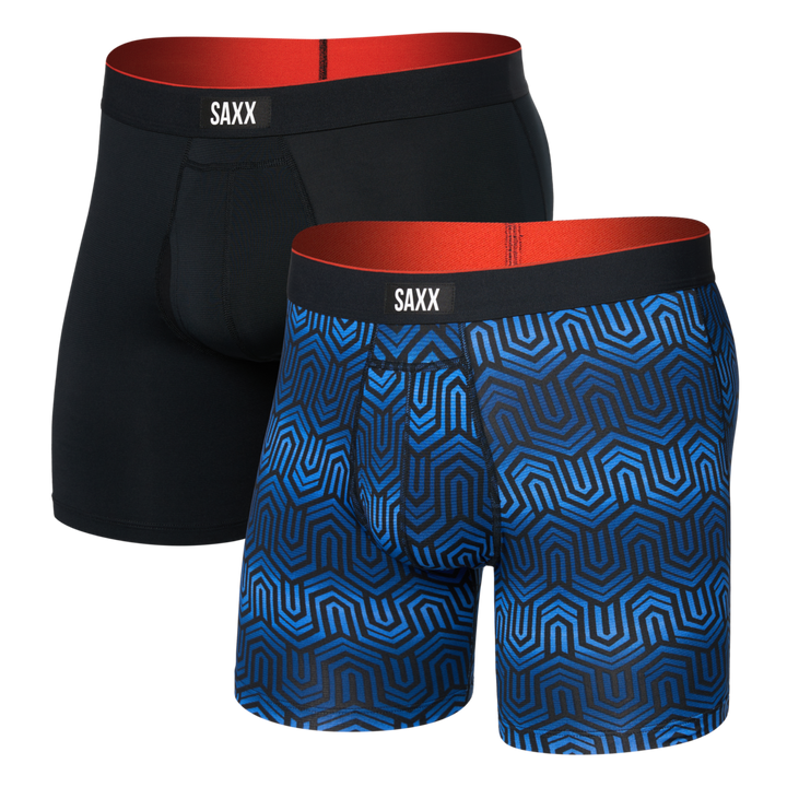Multi-Sport Mesh Boxer Brief with Fly - 2 Pack - Men's