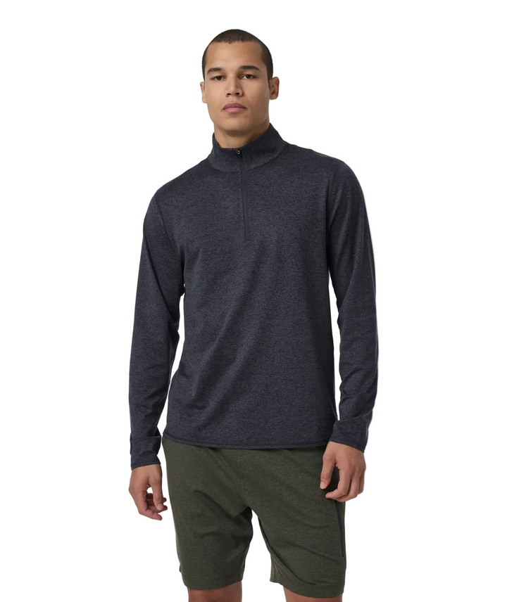 Ponto Half Zip Mock Neck - Long Sleeve - Men's