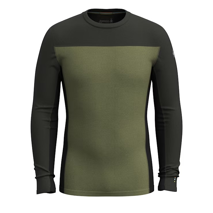 Classic Thermal Merino Base Layer Colorblock Crew Boxed - Men's