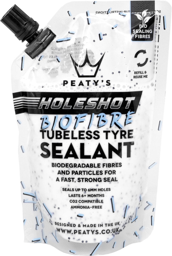 Holeshot BioFibre Tubeless Tyre Sealant