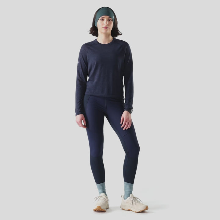 Active Fleece Wind Tights - Women's
