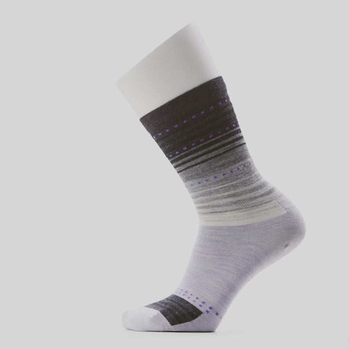 Everyday Stitch Stripe Zero Cushion Crew Socks - Unisex