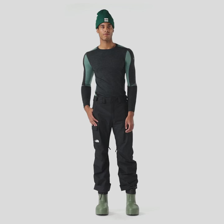 Intraknit Thermal Merino Base Layer Colorblock Crew - Long Sleeve - Men's