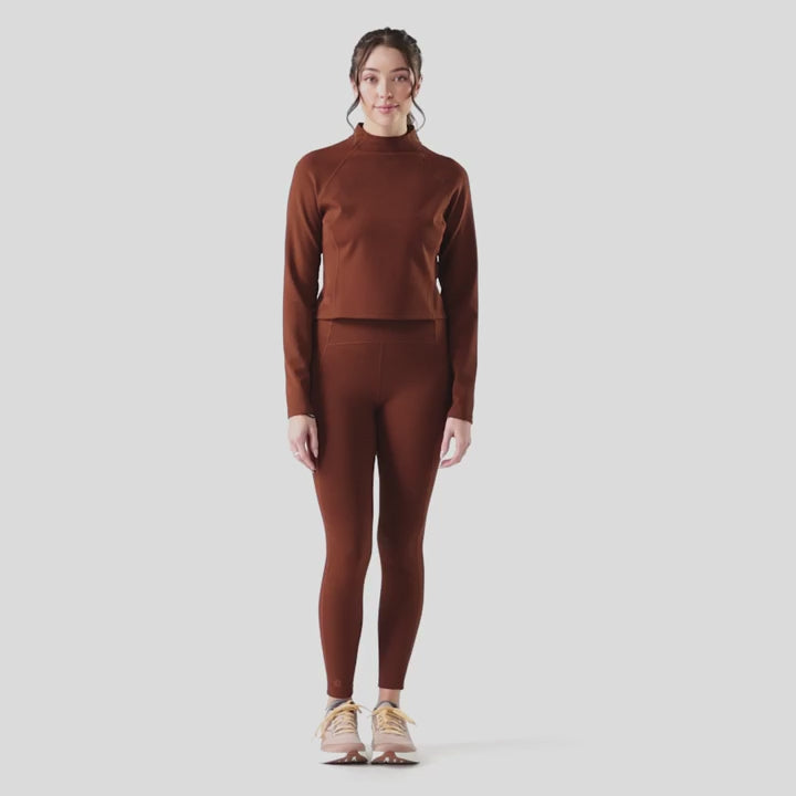 Active Merino Movement Mock Neck - Women's