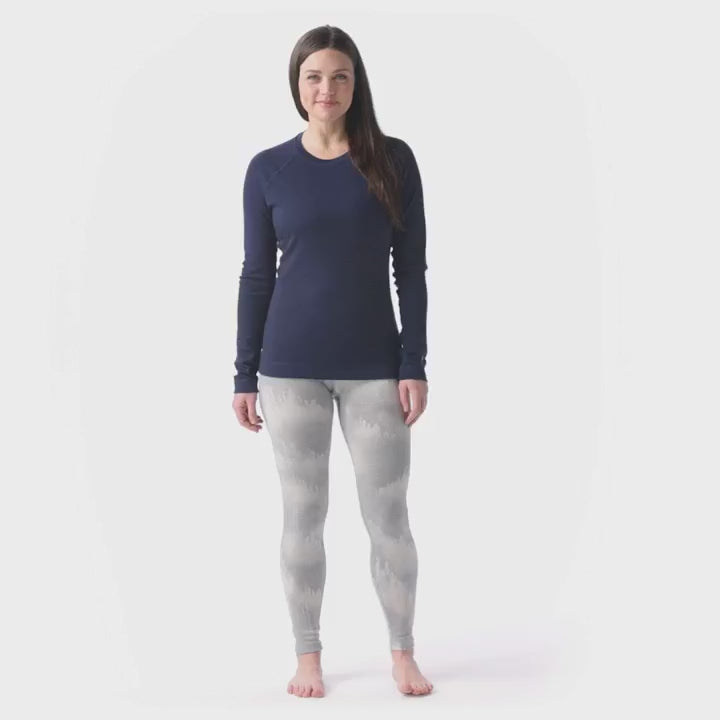 Classic Thermal Merino Base Layer Crew - Long Sleeve - Women's