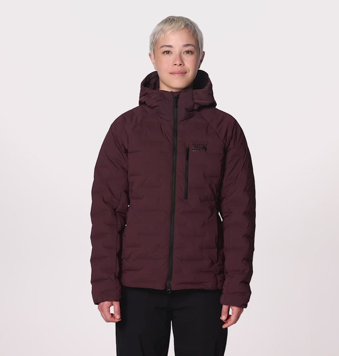 Stretchdown Hooded Jacket - Women's