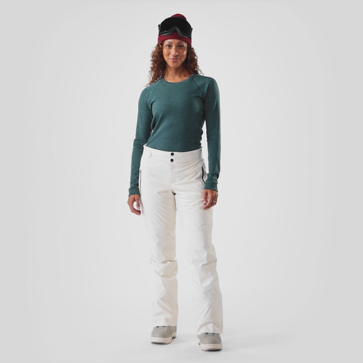 Classic Thermal Merino Base Layer Crew - Long Sleeve - Women's