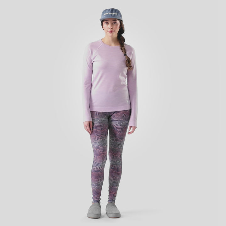Classic Thermal Merino Base Layer Crew - Long Sleeve - Women's