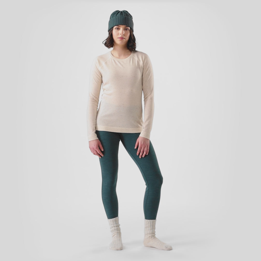Classic Thermal Merino Base Layer Crew - Long Sleeve - Women's