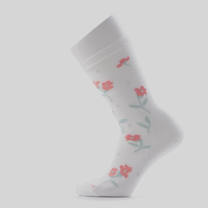 Everyday Garden Gala Crew Socks - Women's