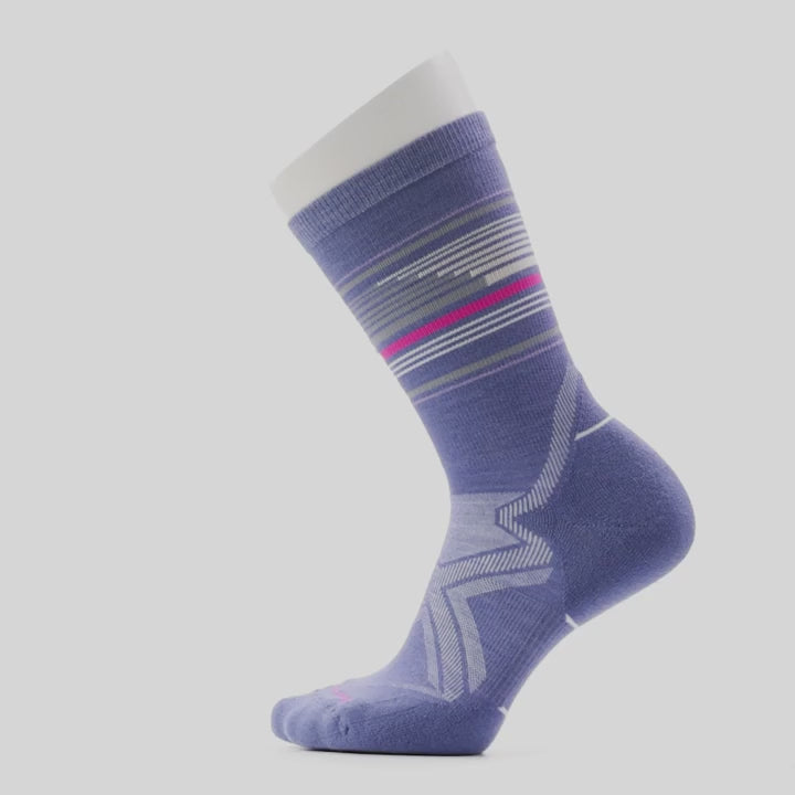 Run Cold Weather Targeted Cushion Glow Track Crew Socks - Women's