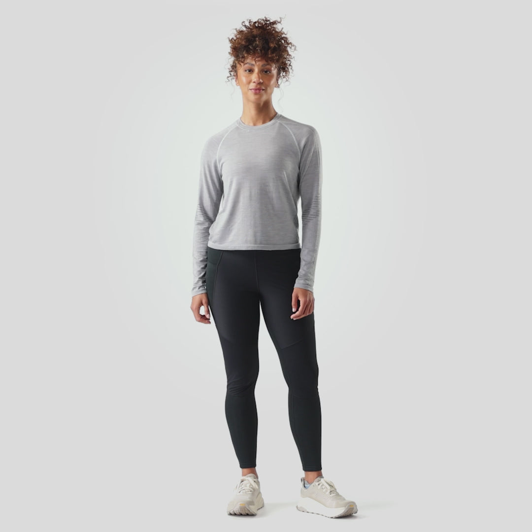Active Fleece Wind Tights - Women's