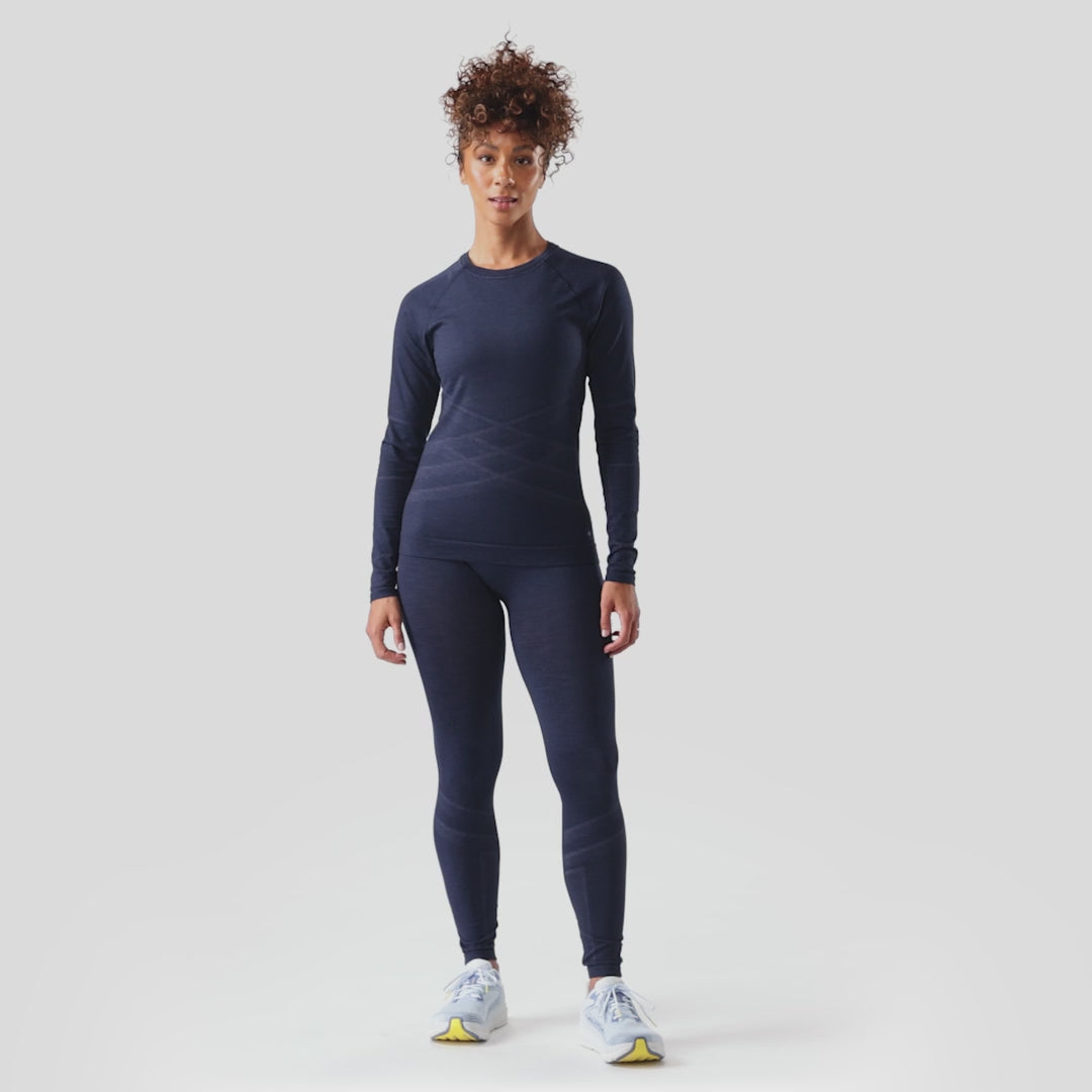 Intraknit All-Season Merino Base Layer Crew - Long Sleeve - Women's