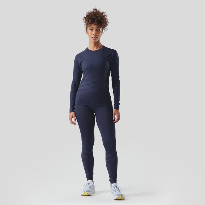 Intraknit All-Season Merino Base Layer Crew - Long Sleeve - Women's