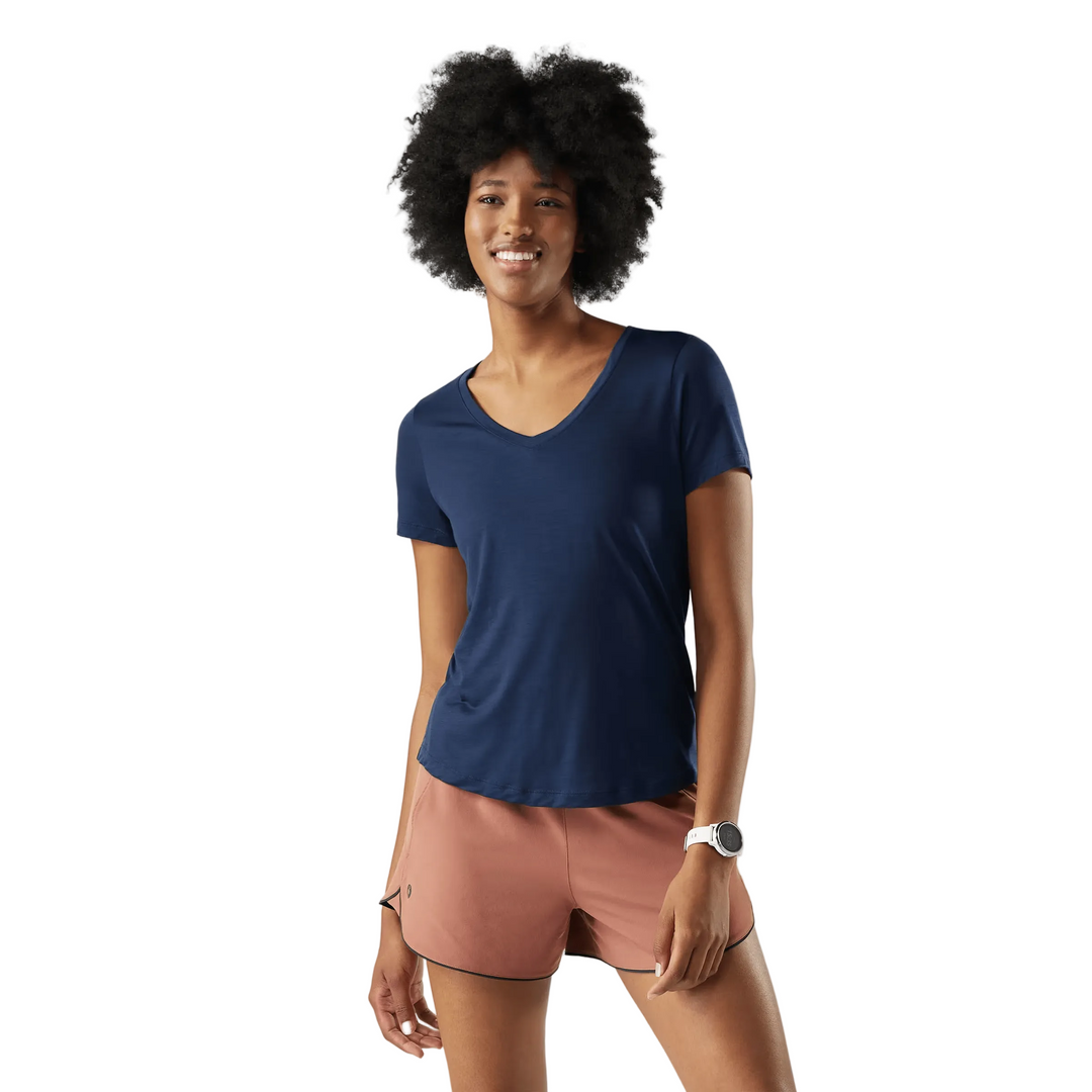 Active Ultralite V-Neck Shirt - Short Sleeve - Women's