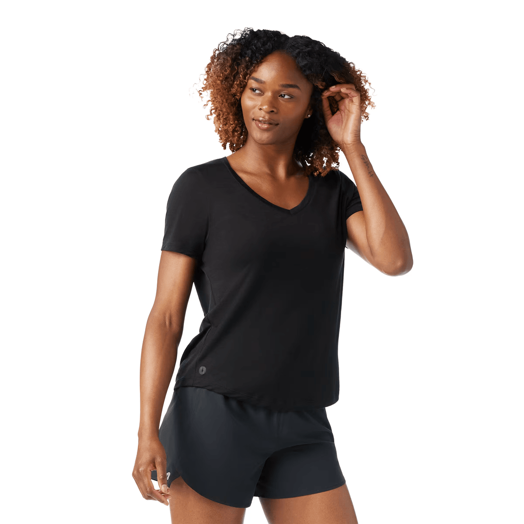 Active Ultralite V-Neck Shirt - Short Sleeve - Women's