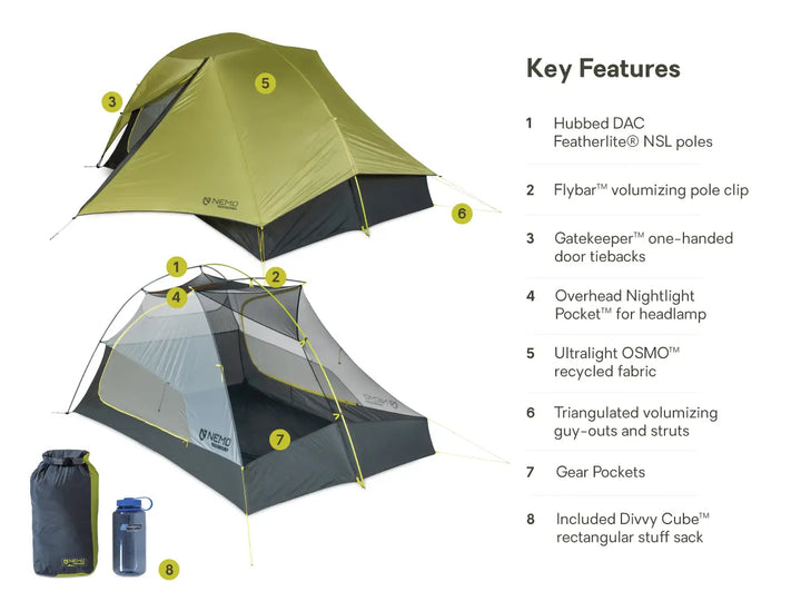 Hornet OSMO 3P Tent