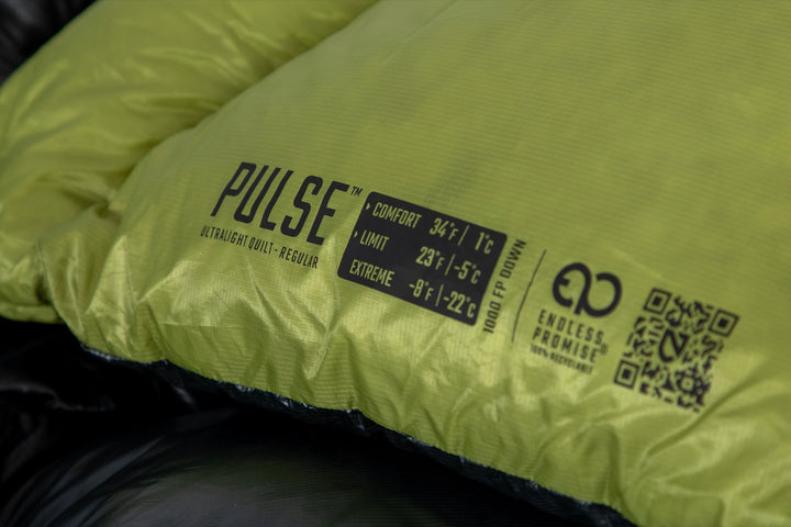 Pulse Endless Promise Ultralight Quilt (-1C / -6C) - Unisex
