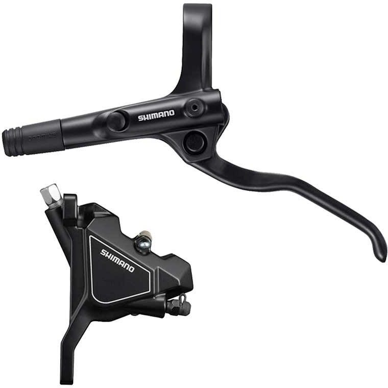 BL-MT200/BR-UR300 Flat Mount Hydraulic Disc Brake Caliper and Lever - Front