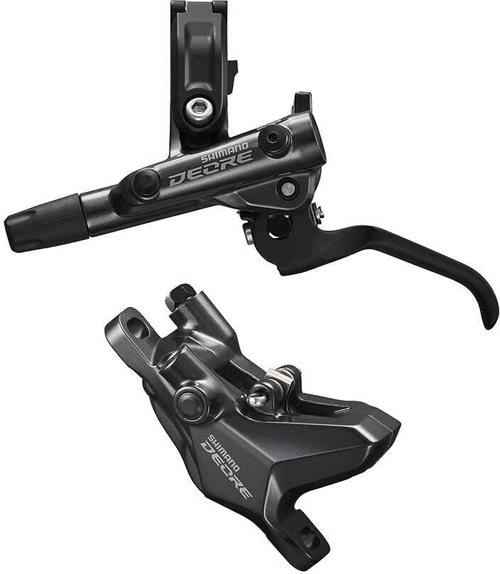 Deore BL-M6100/BR-M6100 Post Mount Hydraulic Disc Brake Caliper and Lever